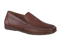 chaussure mephisto mocassins andreas cuir brun moyen